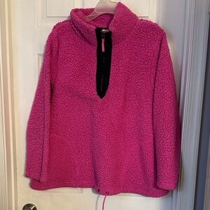 Livi Active Pink Sherpa Hoodie